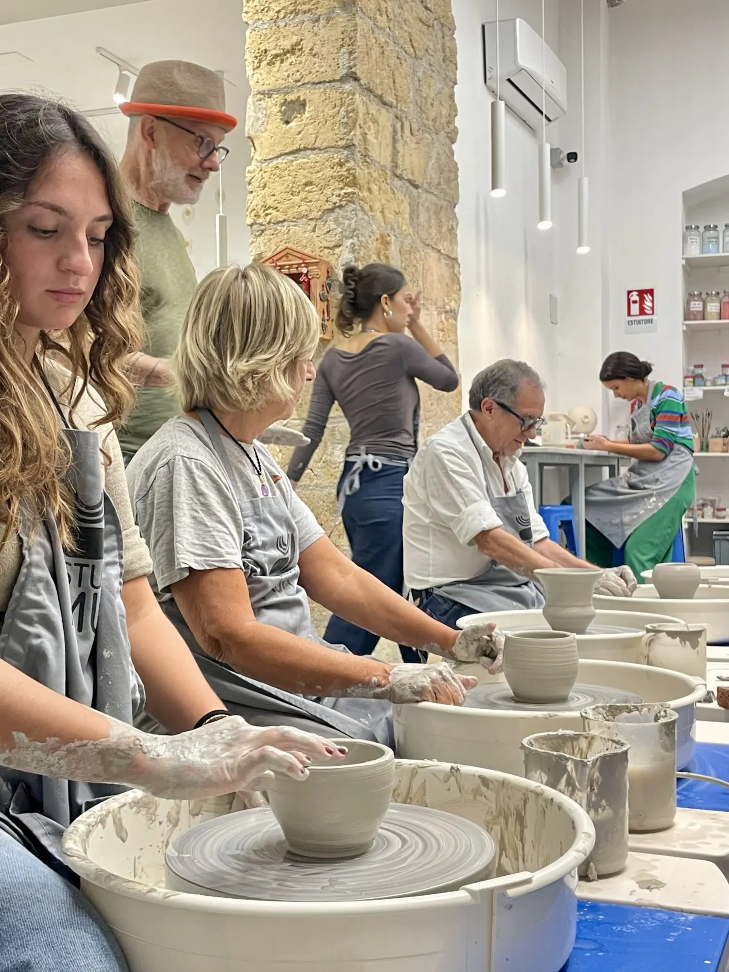 wheel throwing course