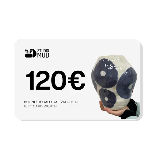 GIFT CARD 120 BUONO SCONTO STUDIO MUD