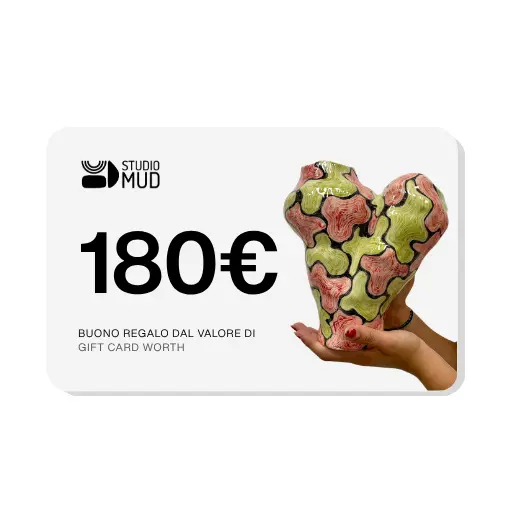 GIFT CARD 180 BUONO SCONTO STUDIO MUD