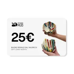 GIFT CARD 25 BUONO SCONTO STUDIO MUD