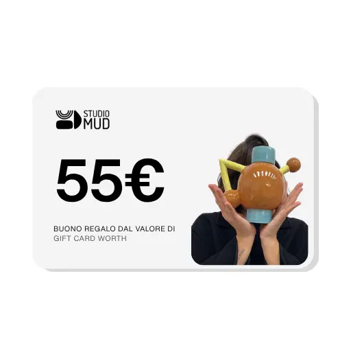GIFT CARD 55 BUONO SCONTO STUDIO MUD