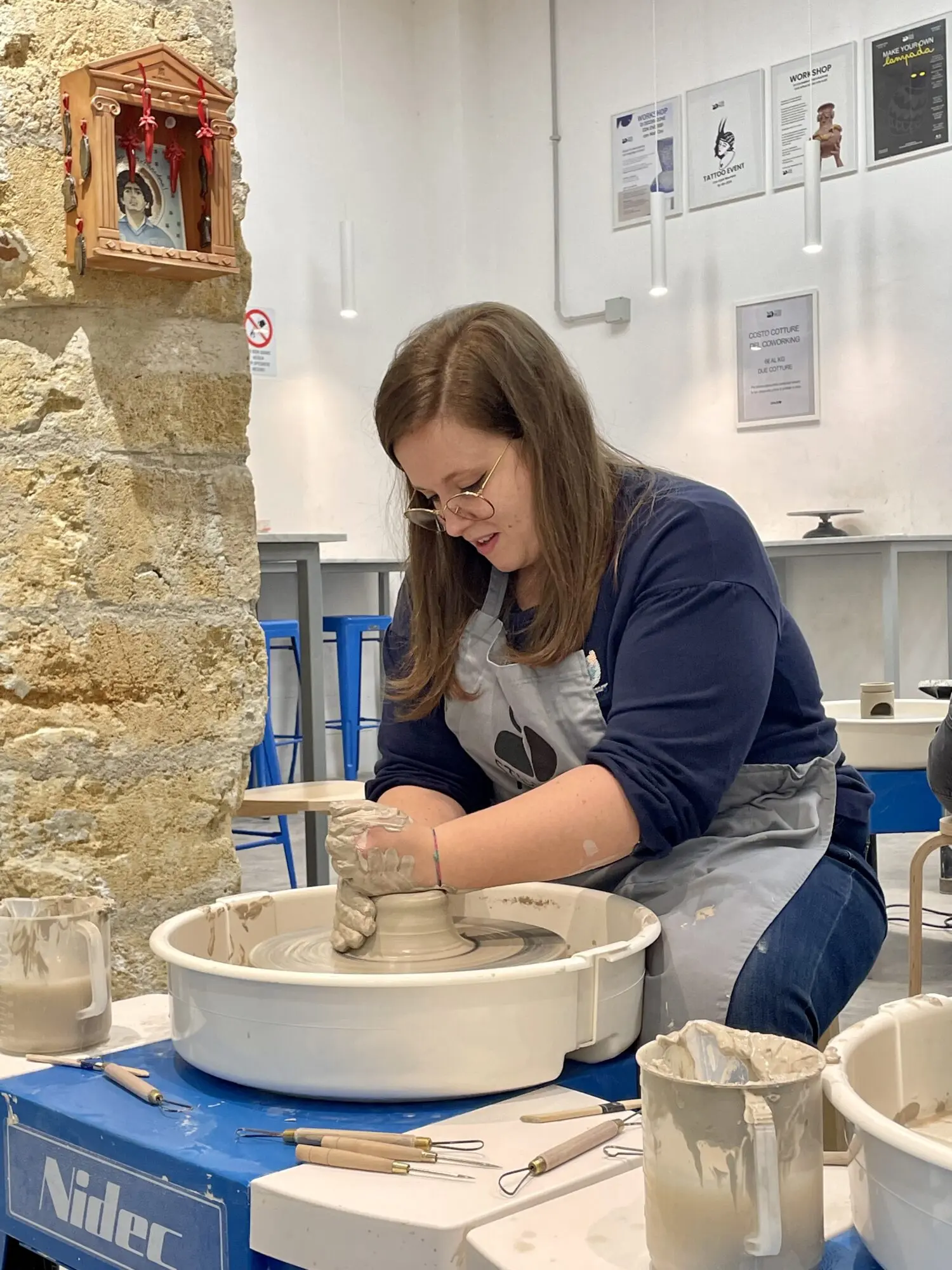 wheel throwing course