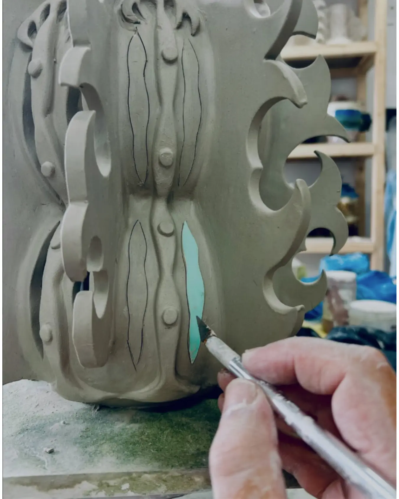 Jerome Meynen Workshop Studio Mud Process